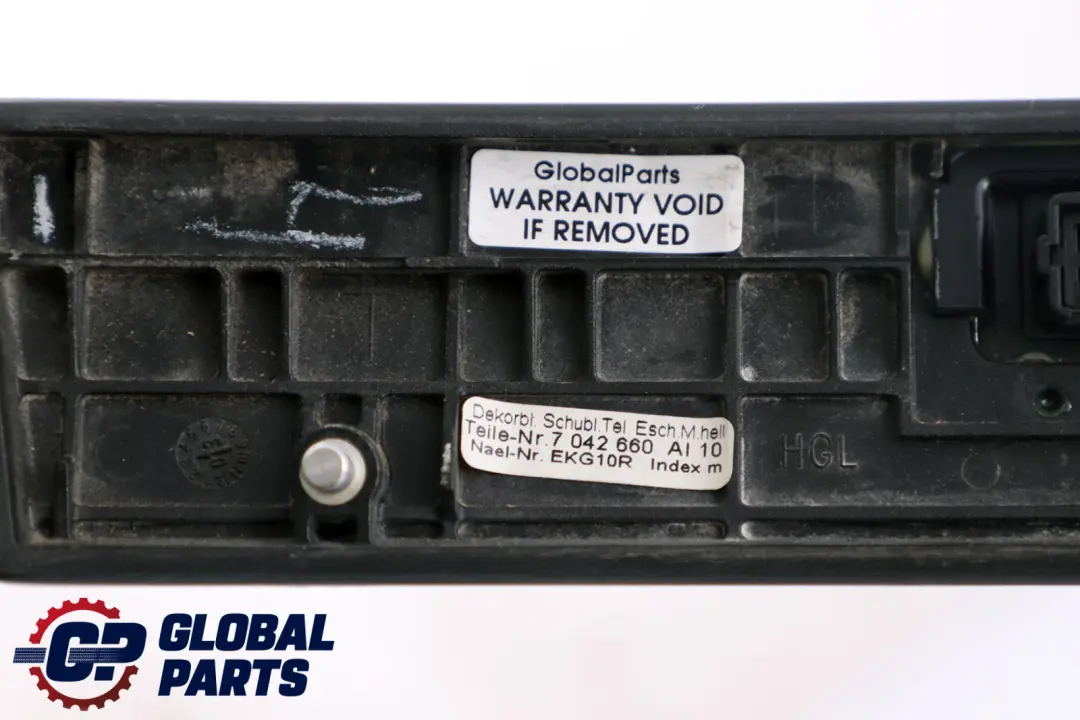 BMW E65 E66 Pannello IN Legno Cassetto Telefono Cenere Chiaro - SKU 7042660 - Numero di parte 7042660