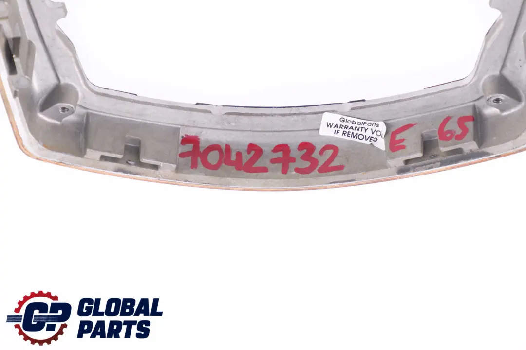 BMW 7 Series E65 Wood Panel Centre Console Armrest Front Esche Hell - SKU 7042732 - Part number 7042732