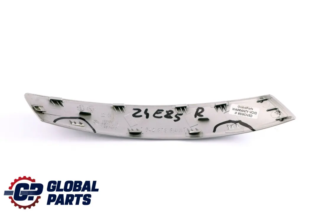 Trim Clasp Door Handle Right O/S Silver to BMW Z4 E85 E86 Cover with Part number 7042878 BMW Z4 E85 E86 Cover Trim Clasp Door Handle Right O/S Silver - SKU 7042878 - Part number 7042878