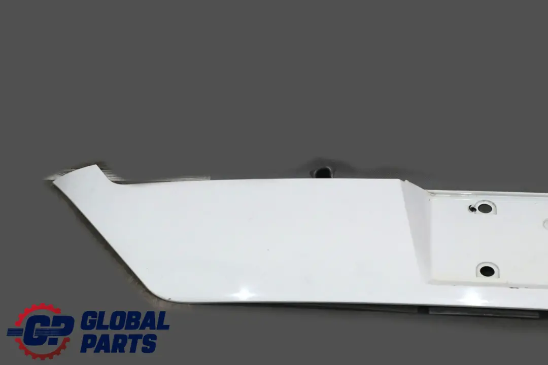Japan Tailgate Trunk Lid Finisher Licence Holder Alpine White 300 to BMW 7 E65 with Part number 7042952 BMW 7 E65 Japan Tailgate Trunk Lid Finisher Licence Holder Alpine White 300 - SKU 7042952-AW - Part number 7042952
