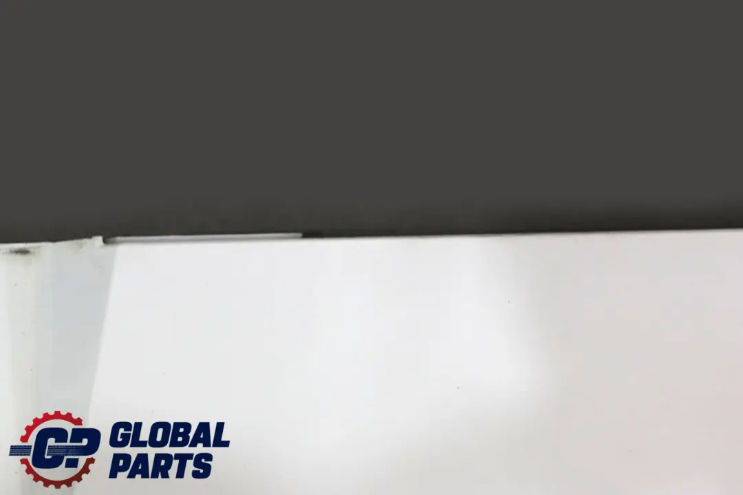 BMW 7 E65 Japan Tailgate Trunk Lid Finisher Licence Holder Alpine White 300 - SKU 7042952-AW - Part number 7042952