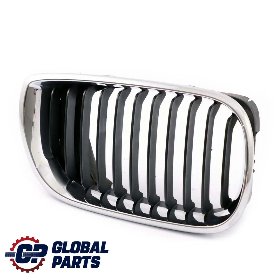 BMW E46 Parachoques Delantero Berlina Rejilla Central Derecha Negro Cromado - SKU 7042962 - Número de pieza 7042962