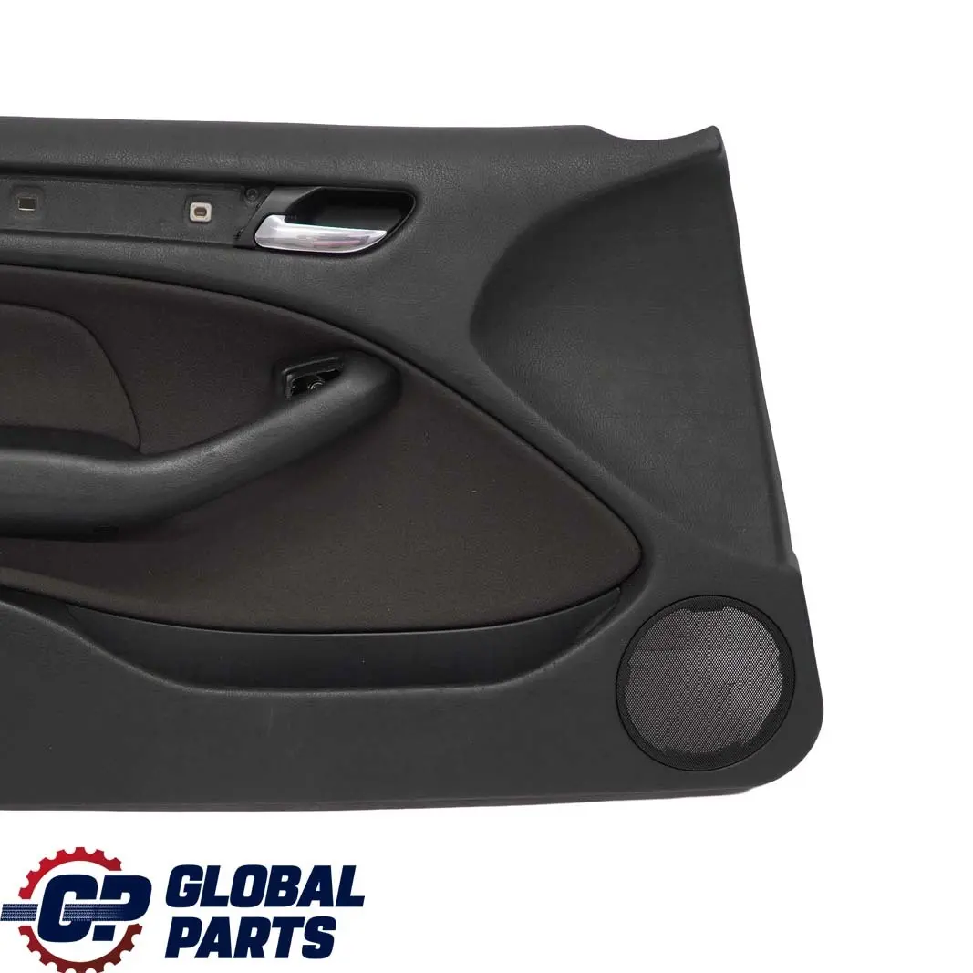 BMW 3 E46 Saloon Touring Front Left N/S Trim Panel Door Card Cloth Anthracite - SKU 7043051 - Part number 7043051