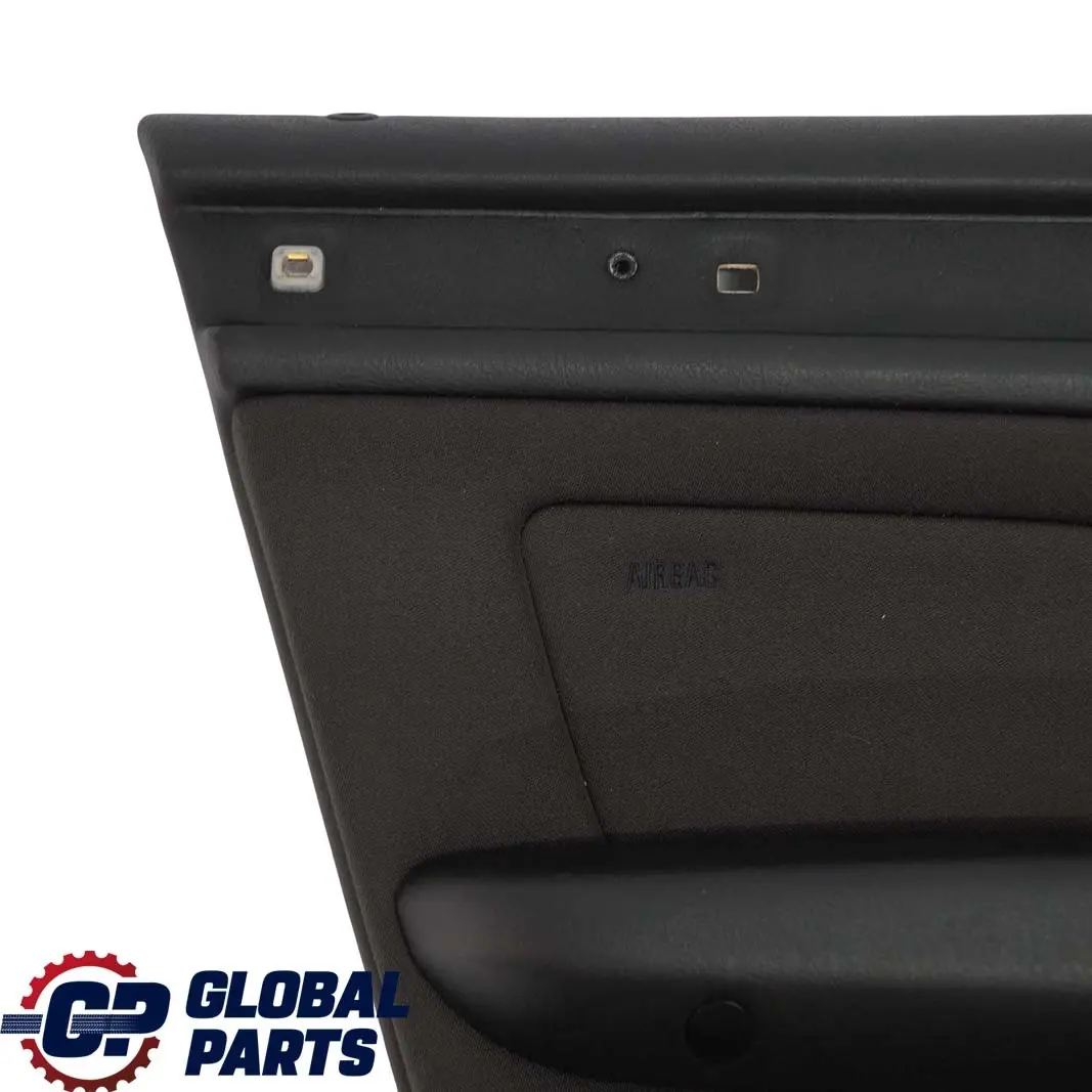 BMW 3 E46 Saloon Touring Front Left N/S Trim Panel Door Card Cloth Anthracite - SKU 7043051 - Part number 7043051