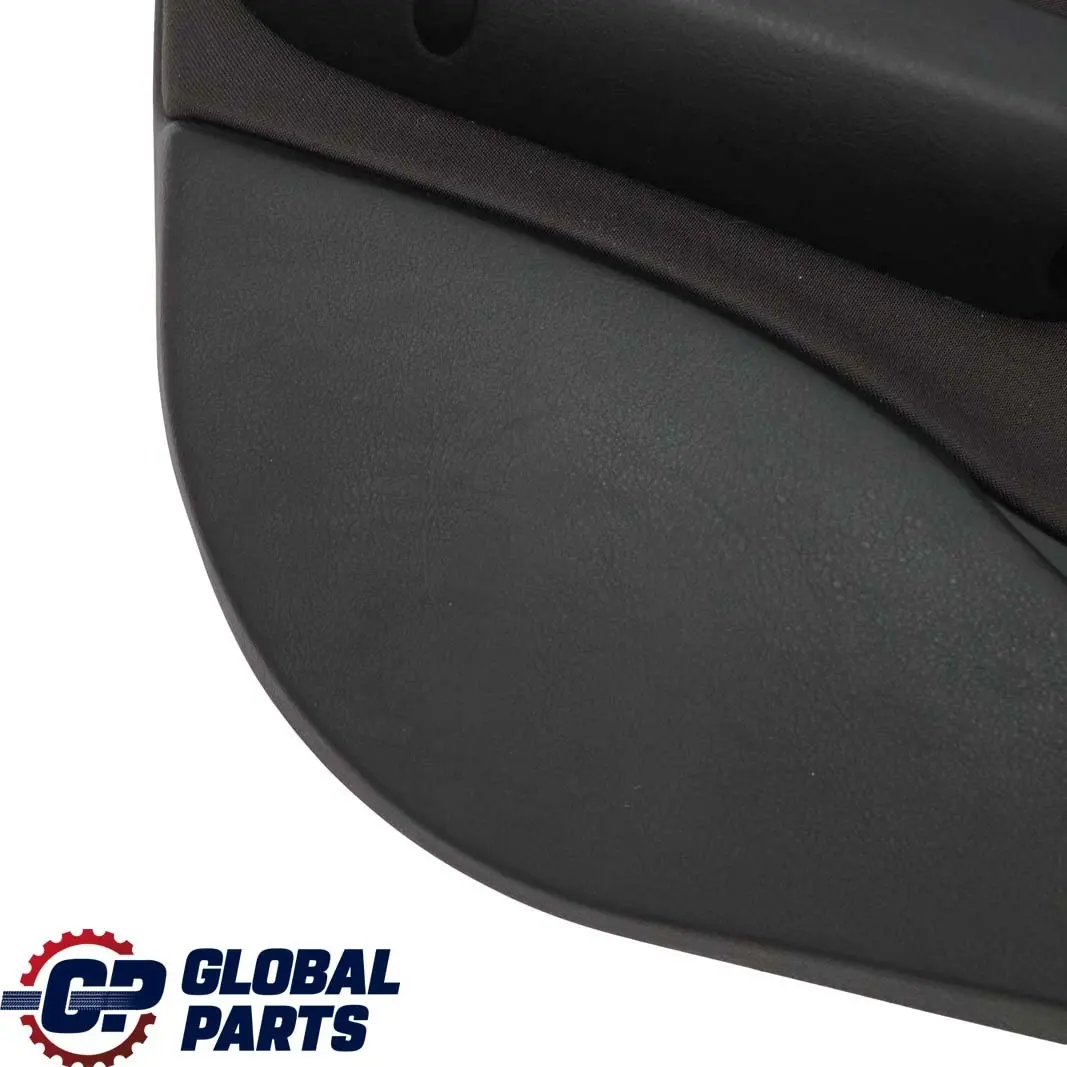 BMW 3 E46 Saloon Touring Front Left N/S Trim Panel Door Card Cloth Anthracite - SKU 7043051 - Part number 7043051