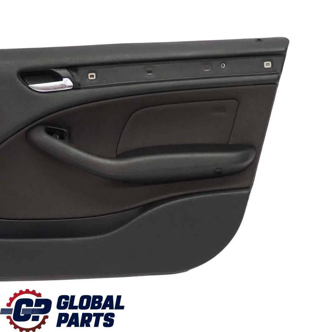 Front Right O/S Trim Panel Door Card Cloth Anthracite to BMW 3 E46 Saloon Touring with Part number 7043052 BMW 3 E46 Saloon Touring Front Right O/S Trim Panel Door Card Cloth Anthracite - SKU 7043052 - Part number 7043052