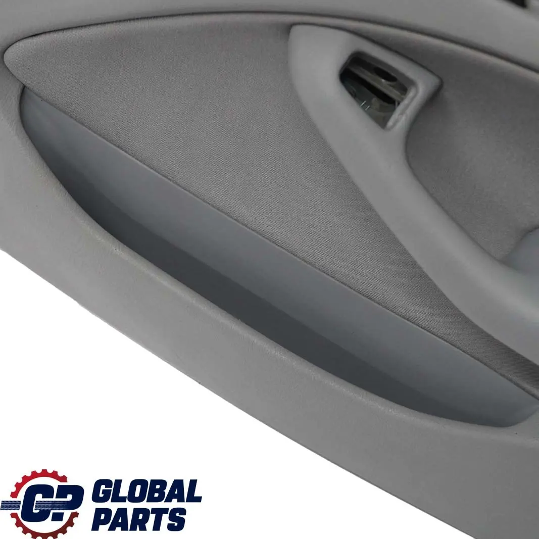 BMW 3 E46 Saloon Touring Front Right O/S Trim Panel Door Card Cloth Fabric Grey - SKU 7043054 - Part number 7043054