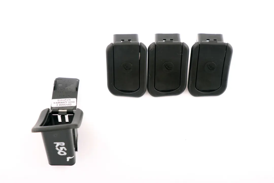 Mini Cooper R50 R52 R53 Rear Seat Left Right Isofix Cover Set N/O/S - SKU 7043173 - Part number 7043173