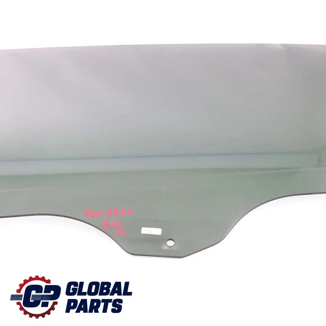 Puerta Trasera Izquierda Ventana Cristal Negro AS3 para BMW E66 con número de pieza 7043599 BMW E66 Puerta Trasera Izquierda Ventana Cristal Negro AS3 - SKU 7043599 - Número de pieza 7043599
