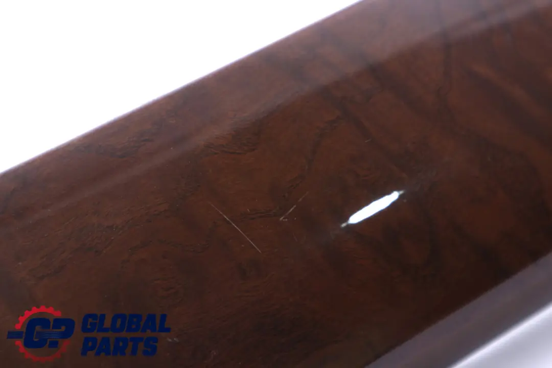 BMW 7 Series E65 E66 Wood Strip Rear Window Shelf N/S Esche Hell - SKU 7043608 - Part number 7043608