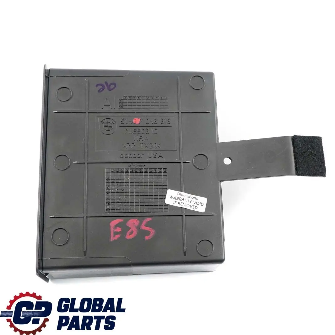  Bandeja Consola Central BMW Z4 E85 E86 Bandeja Trasera Insertar Negro - SKU 7043818 - Número de pieza 7043818