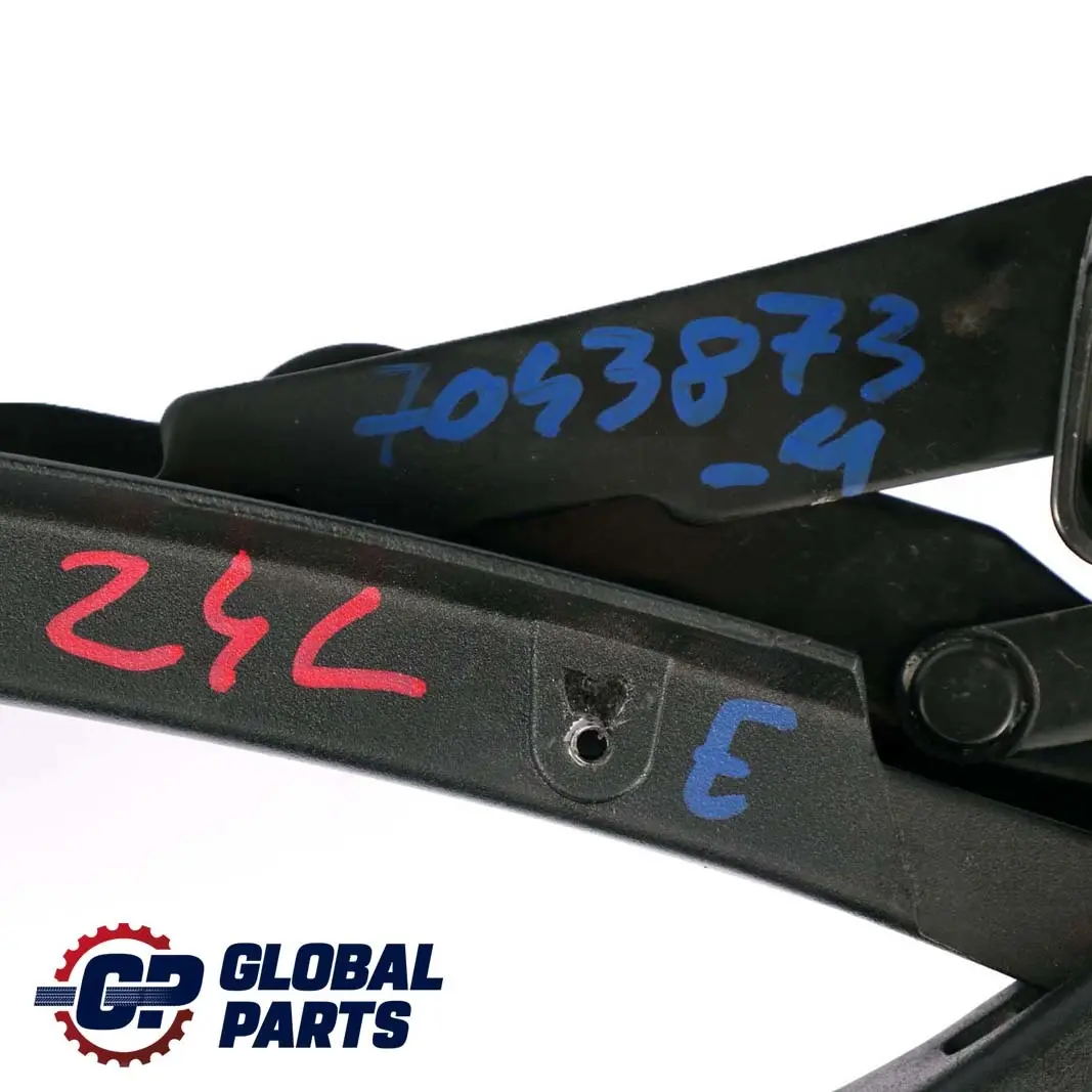 Plegable Soft Top Techo Marco Izquierdo Bisagra Brazo Bloqueo para BMW E85 Roadster con número de pieza 7043873 BMW E85 Roadster Plegable Soft Top Techo Marco Izquierdo Bisagra Brazo Bloqueo - SKU 7043873-4 - Número de pieza 7043873
