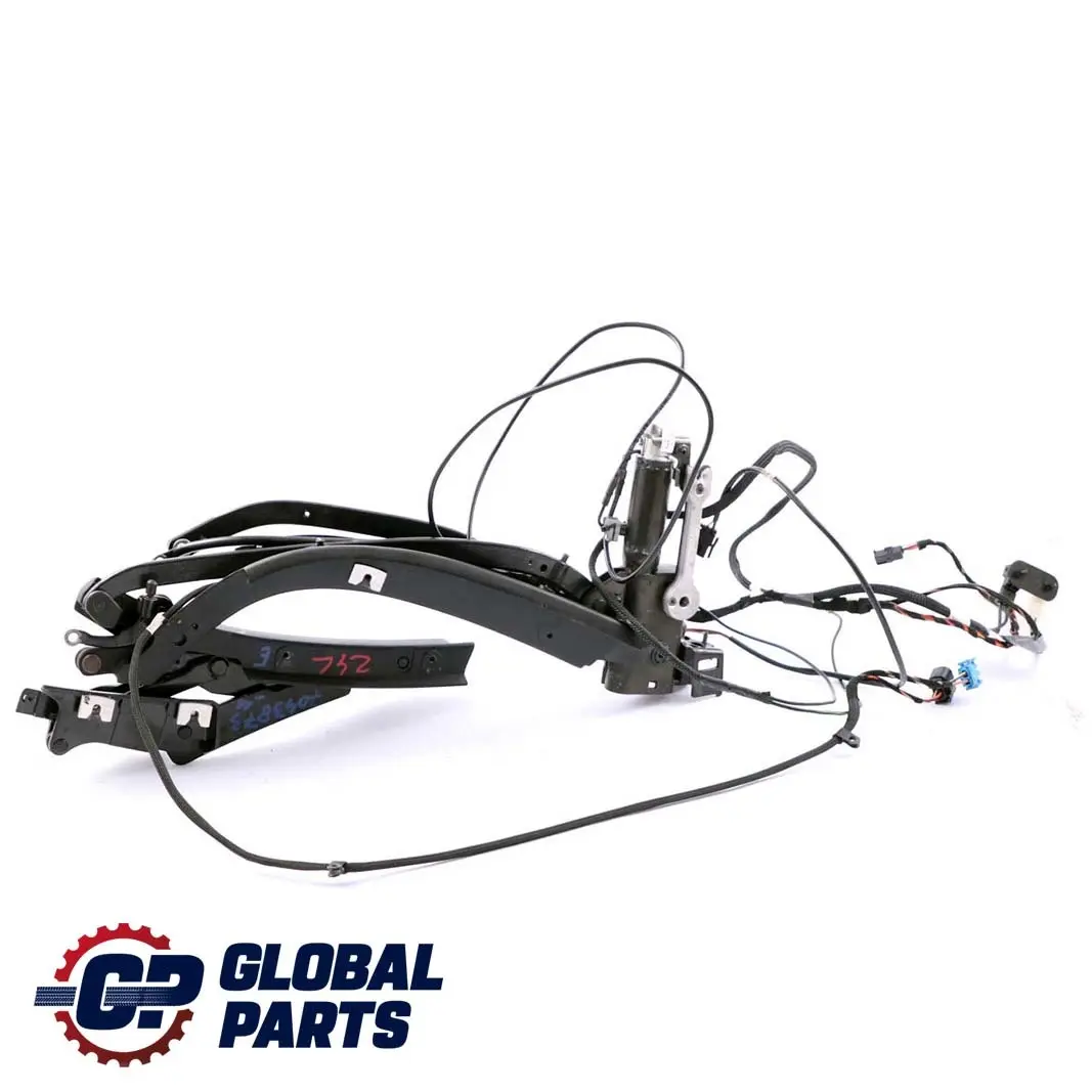 Toit souple pliant cadre de toit charniere bras gauche verrouillage pour BMW Z4 E85 à propos du numéro de pièce 7043873 BMW Z4 E85 Toit souple pliant cadre de toit charniere bras gauche verrouillage - SKU 7043873-4 - Numéro de pièce 7043873