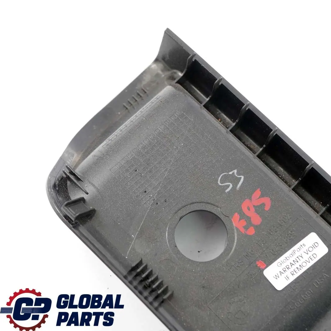 Folding Top Windshield Frame Center Covering to BMW Z4 Series E85 Manual with Part number 7043889 BMW Z4 Series E85 Manual Folding Top Windshield Frame Center Covering - SKU 7043889 - Part number 7043889