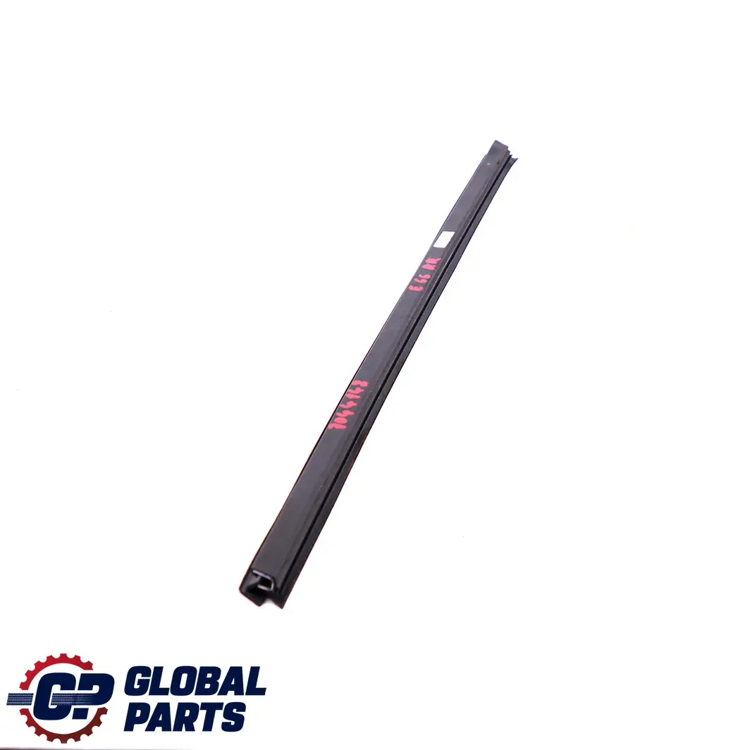 BMW E66 Inner Rear Right Door Window Channel Seal Strip Cover O/S - SKU 7044148 - Part number 7044148