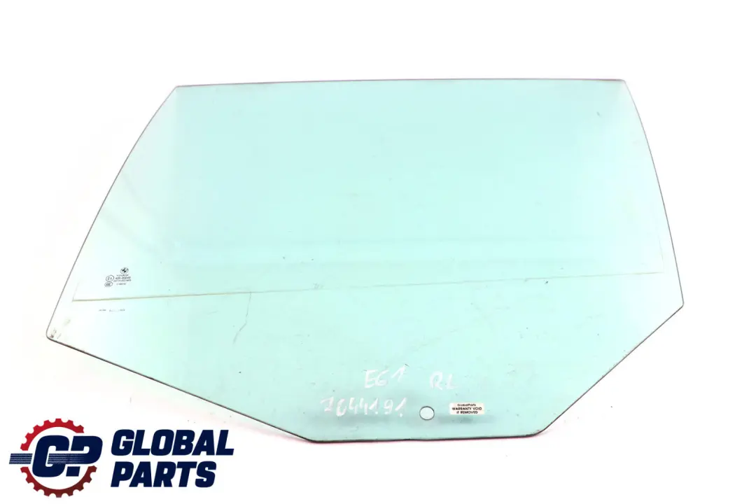 Side Window Green Glass Door Rear Left N/S to BMW 5 Series E61 Touring Estate with Part number 7044191 BMW 5 Series E61 Touring Estate Side Window Green Glass Door Rear Left N/S - SKU 7044191 - Part number 7044191