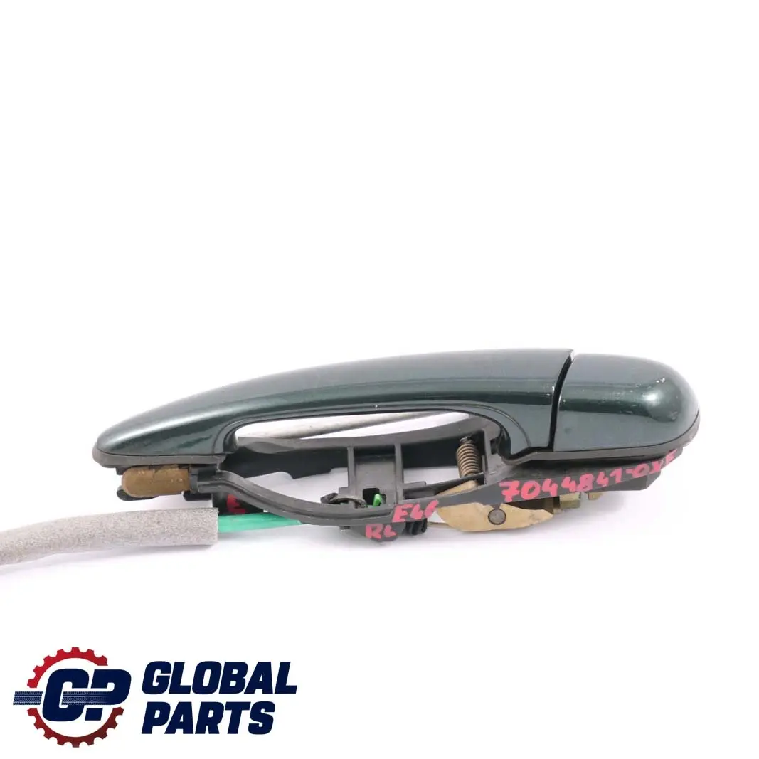 Maniglia Porta Esterna Posteriore Sinistra Verde Oxford Metallico per BMW E46 con numero di parte 7044841 BMW E46 Maniglia Porta Esterna Posteriore Sinistra Verde Oxford Metallico - SKU 7044841-OXF - Numero di parte 7044841