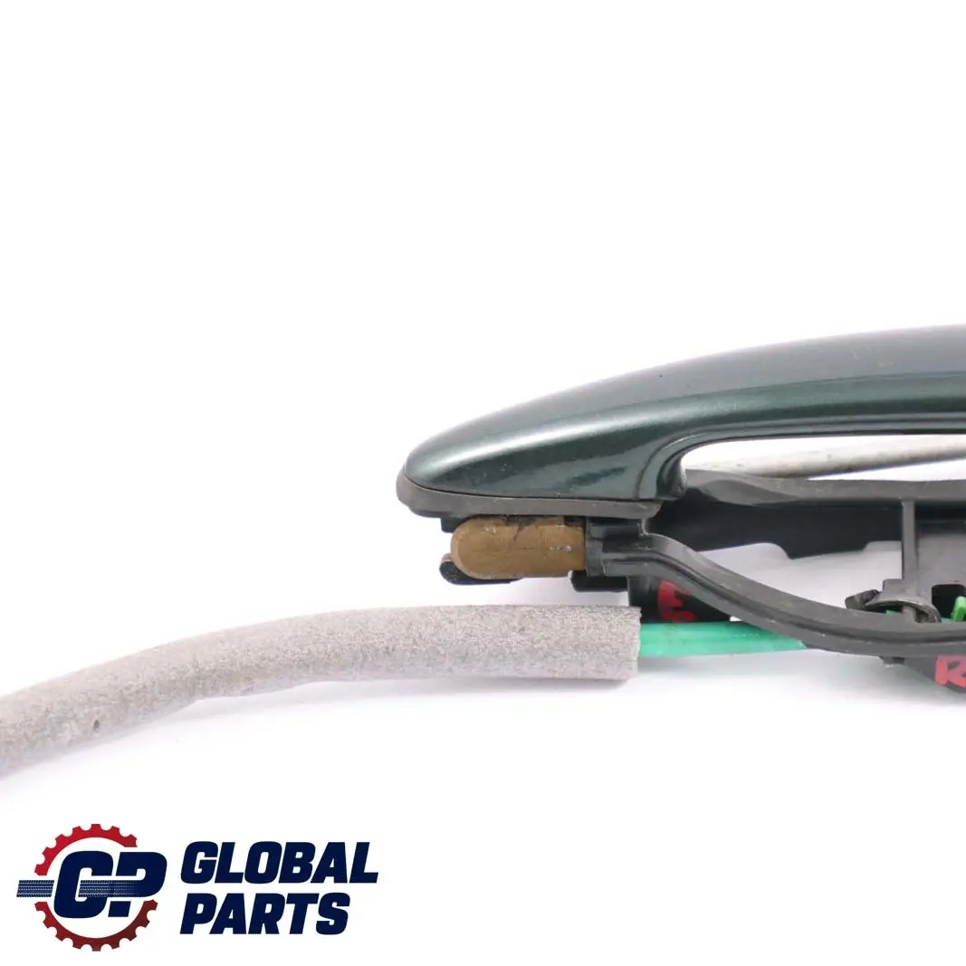 BMW E46 Exterior Manija de Puerta Trasera Izquierda Oxfordgruen Verde Oxford 430 - SKU 7044841-OXF - Número de pieza 7044841