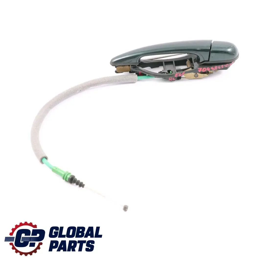 Exterior Manija de Puerta Trasera Izquierda Oxfordgruen Verde Oxford 430 para BMW E46 con número de pieza 7044841 BMW E46 Exterior Manija de Puerta Trasera Izquierda Oxfordgruen Verde Oxford 430 - SKU 7044841-OXF - Número de pieza 7044841