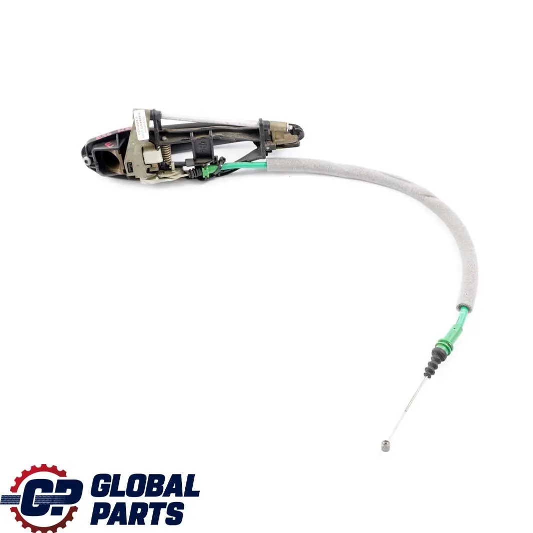 BMW 3 er E46 Türaussengriff Tür Hinten Links Schwarz 2 Black 668 - SKU 7044841-SCH - Teilenummer 7044841