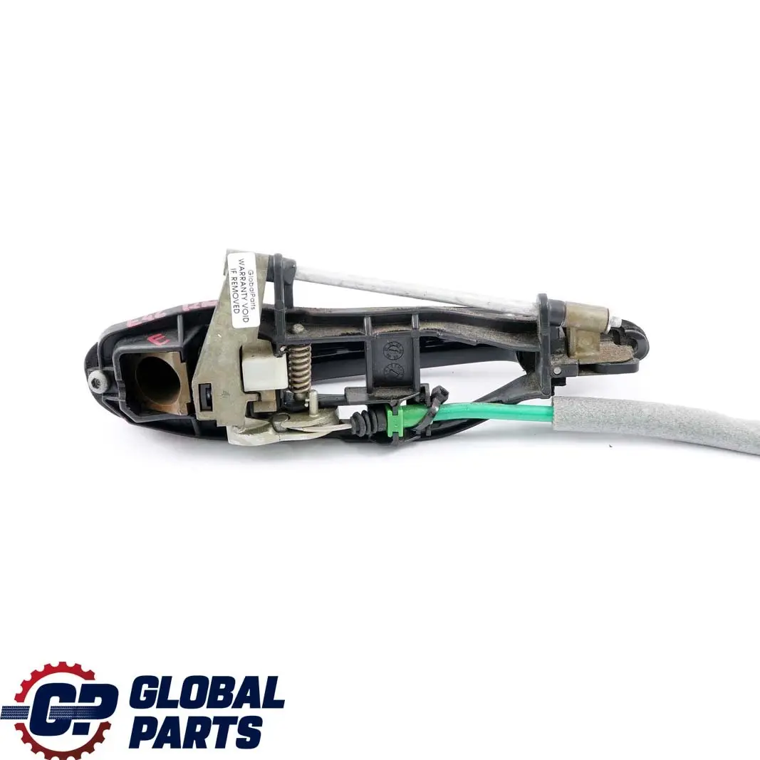 BMW 3 er E46 Türaussengriff Tür Hinten Links Schwarz 2 Black 668 - SKU 7044841-SCH - Teilenummer 7044841