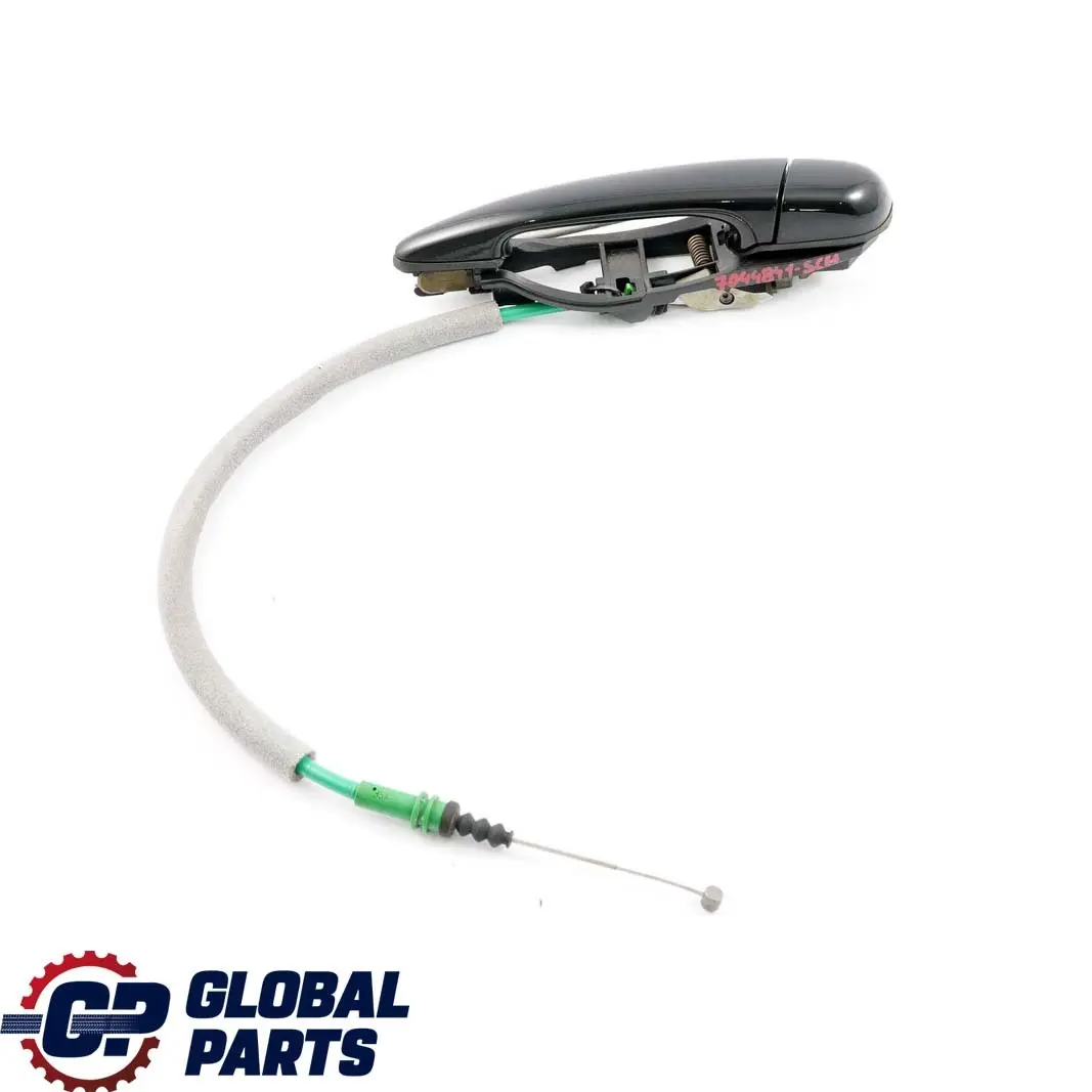 Outside Door Handle Rear Left N/S Schwarz 2 Black 668 to BMW 3 Series E46 with Part number 7044841 BMW 3 Series E46 Outside Door Handle Rear Left N/S Schwarz 2 Black 668 - SKU 7044841-SCH - Part number 7044841