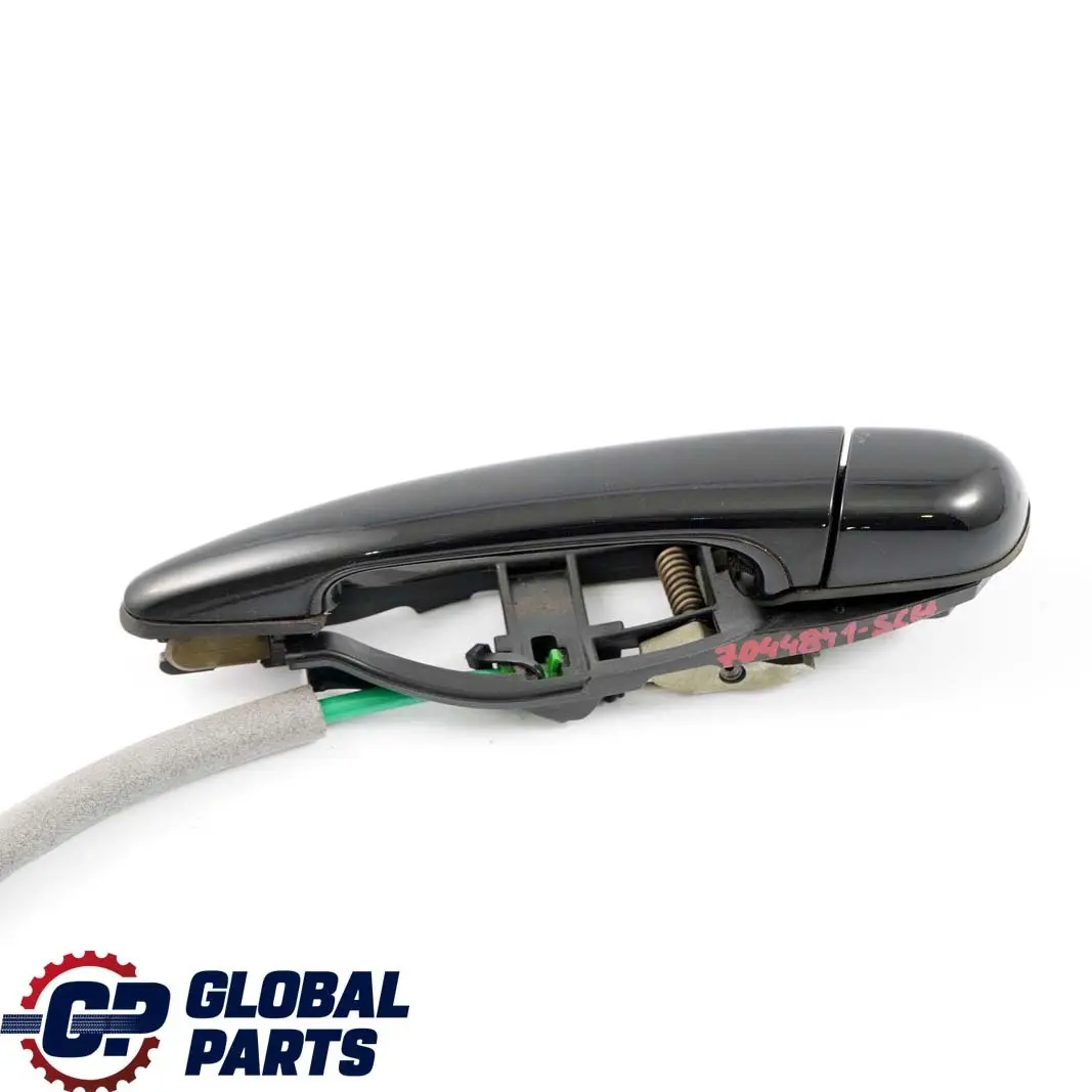 BMW 3 er E46 Türaussengriff Tür Hinten Links Schwarz 2 Black 668 - SKU 7044841-SCH - Teilenummer 7044841