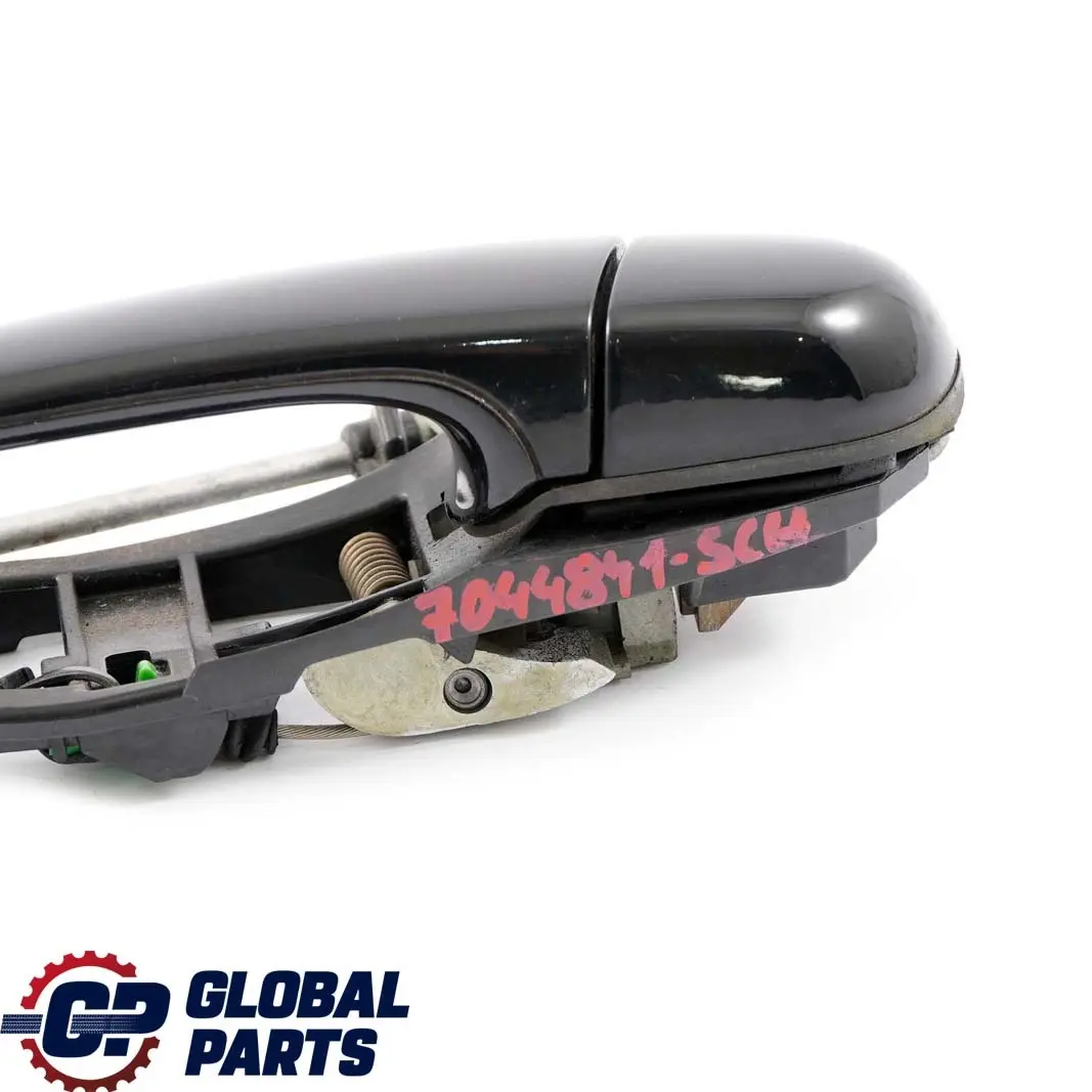 BMW 3 er E46 Türaussengriff Tür Hinten Links Schwarz 2 Black 668 - SKU 7044841-SCH - Teilenummer 7044841