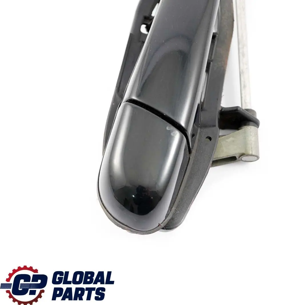 BMW E46 manija De La puerta exterior trasera izquierda Schwarz 2 Negro 668 - SKU 7044841-SCH - Número de pieza 7044841