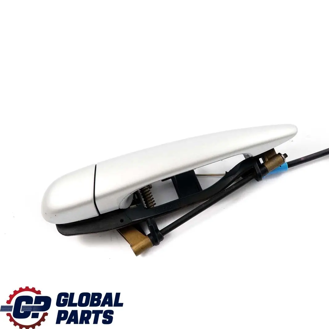 BMW E46 manija De La puerta exterior trasera izquierda Titansilber Metallic 354 - SKU 7044841-TS - Número de pieza 7044841
