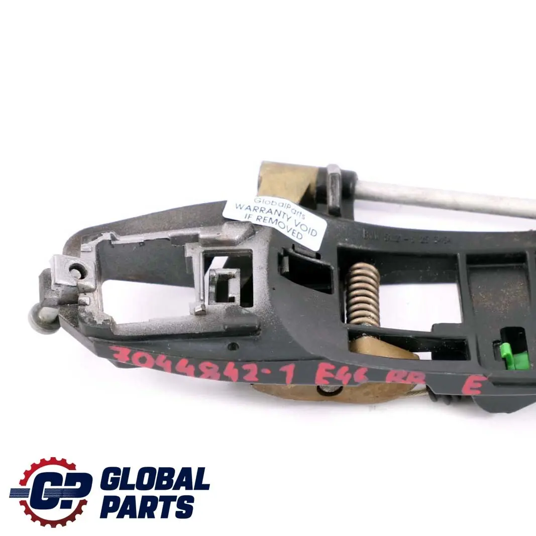 BMW 3 Series E46 1 Carrier Outside Door Handle Rear Right O/S 8253454 - SKU 7044842-1 - Part number 7044842