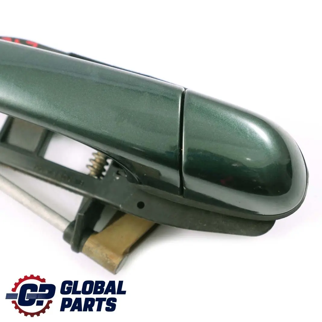 Outside Door Handle Rear Right O/S Oxfordgruen Oxford Green to BMW 3 E46 with Part number 7044842 BMW 3 E46 Outside Door Handle Rear Right O/S Oxfordgruen Oxford Green - SKU 7044842-OXF - Part number 7044842
