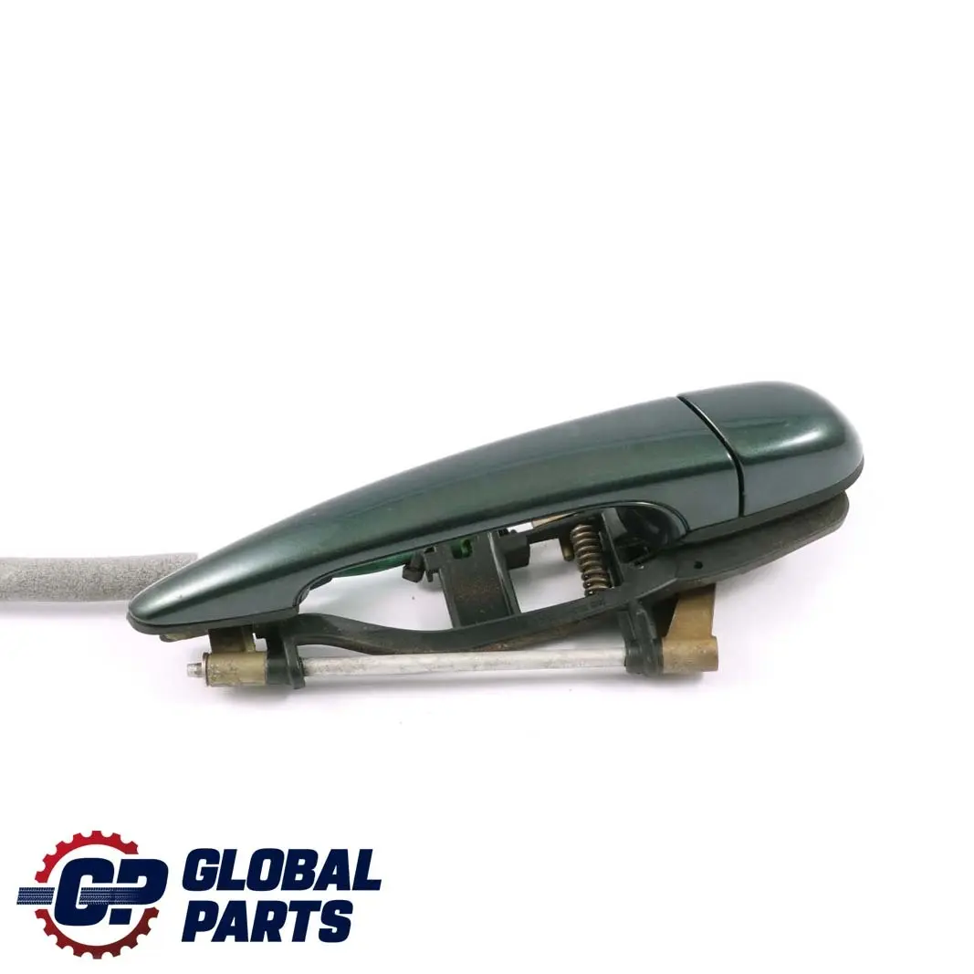 Outside Door Handle Rear Right O/S Oxfordgruen Oxford Green to BMW 3 E46 with Part number 7044842 BMW 3 E46 Outside Door Handle Rear Right O/S Oxfordgruen Oxford Green - SKU 7044842-OXF - Part number 7044842