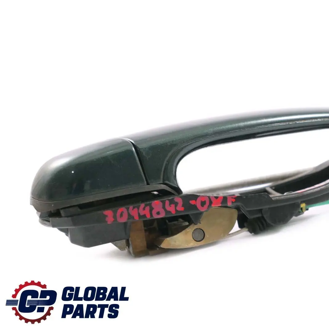 Outside Door Handle Rear Right O/S Oxfordgruen Oxford Green to BMW 3 E46 with Part number 7044842 BMW 3 E46 Outside Door Handle Rear Right O/S Oxfordgruen Oxford Green - SKU 7044842-OXF - Part number 7044842