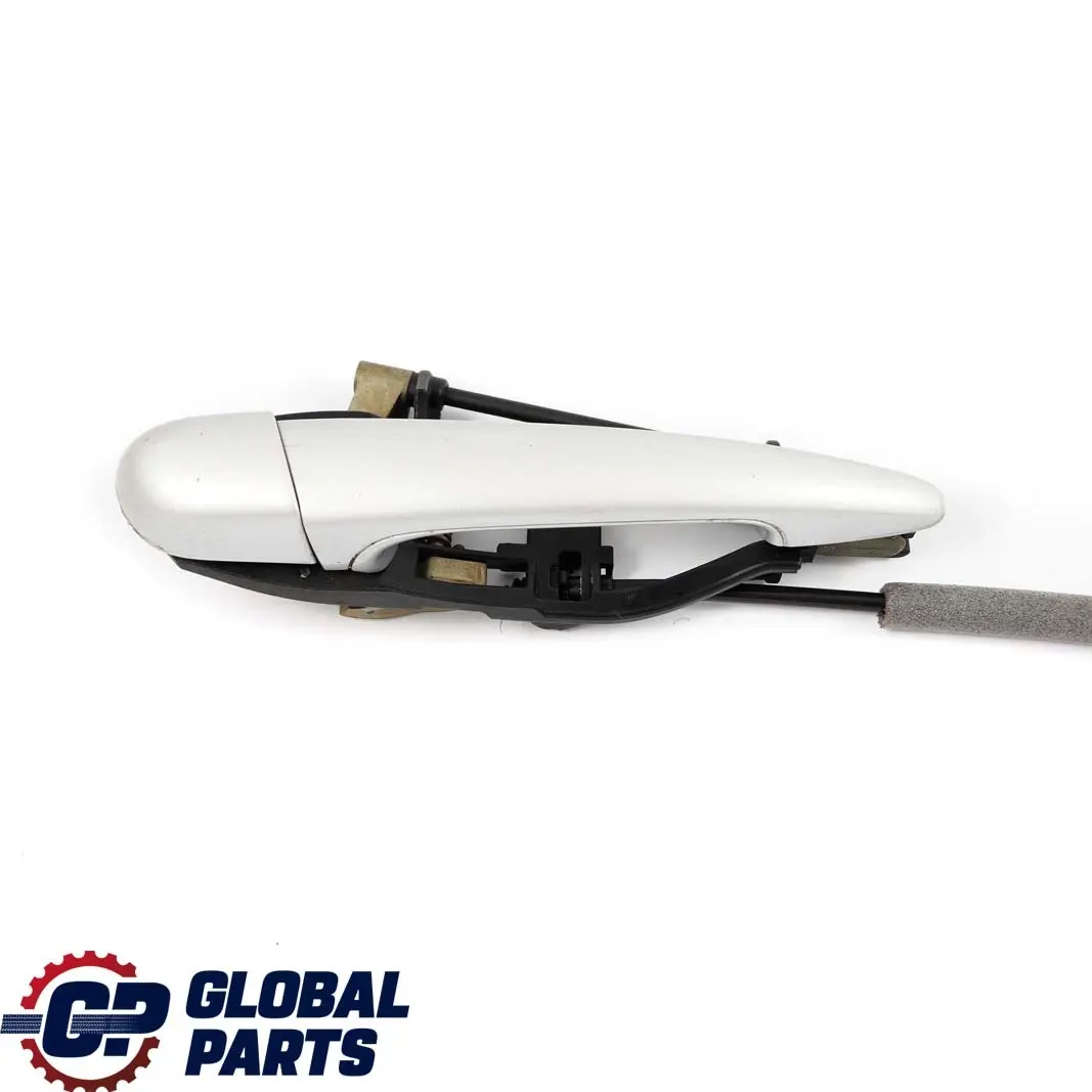BMW E46 Exterior Manija De La Puerta Trasera Derecha Titansilber Metallic - 354 - SKU 7044842-TS - Número de pieza 7044842