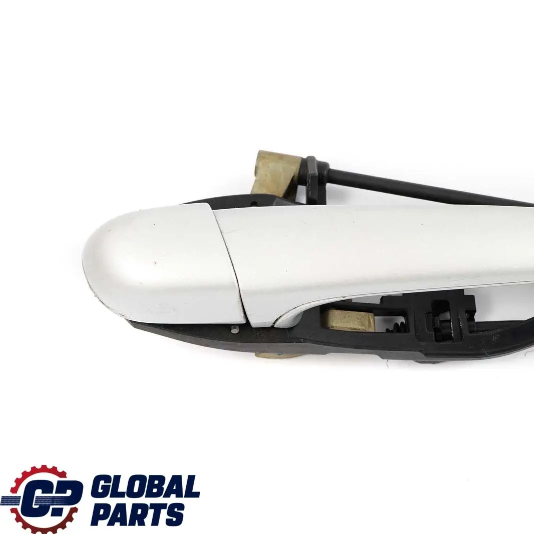 BMW 3 er E46 Türaussengriff Tür Hinten Rechts Titansilber Metallic - 354 - SKU 7044842-TS - Teilenummer 7044842