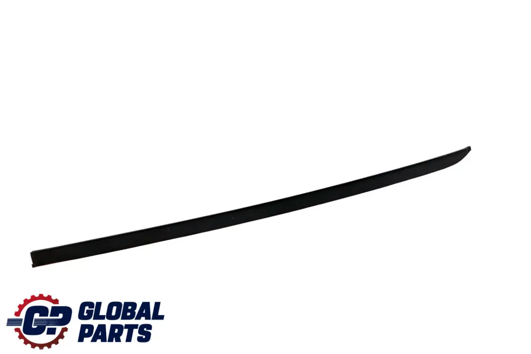 BMW 5 Series E60 Front Left N/S Windscreen Drip Moulding Trim Black Matt - SKU 7045447-BLK - Part number 7045447