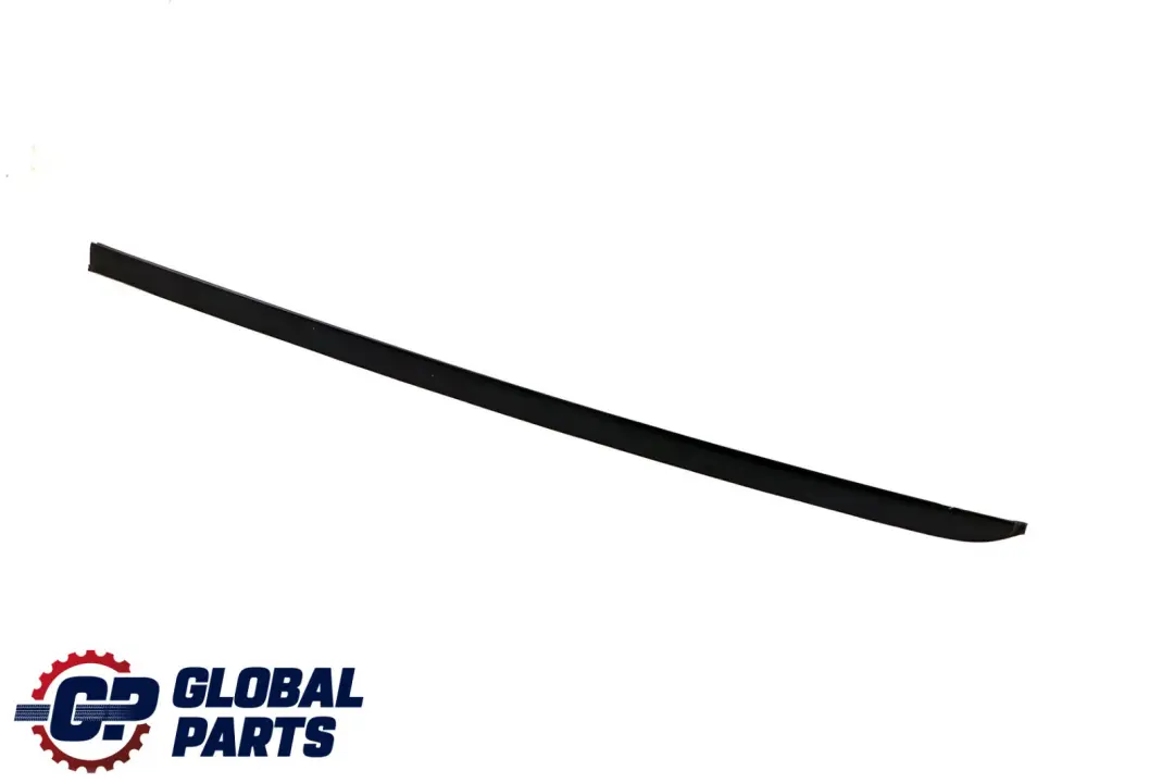 BMW 5 Series E60 Front Left N/S Windscreen Drip Moulding Trim Black Matt - SKU 7045447-BLK - Part number 7045447