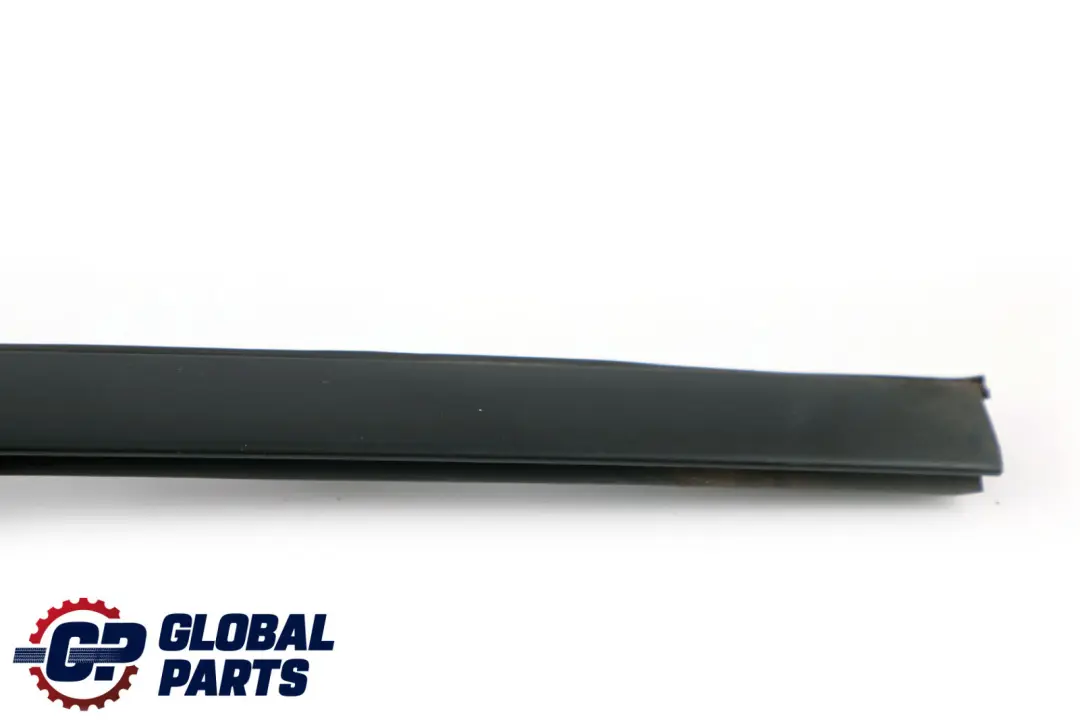 BMW 5 Series E60 Front Left N/S Windscreen Drip Moulding Trim Black Matt - SKU 7045447-BLK - Part number 7045447