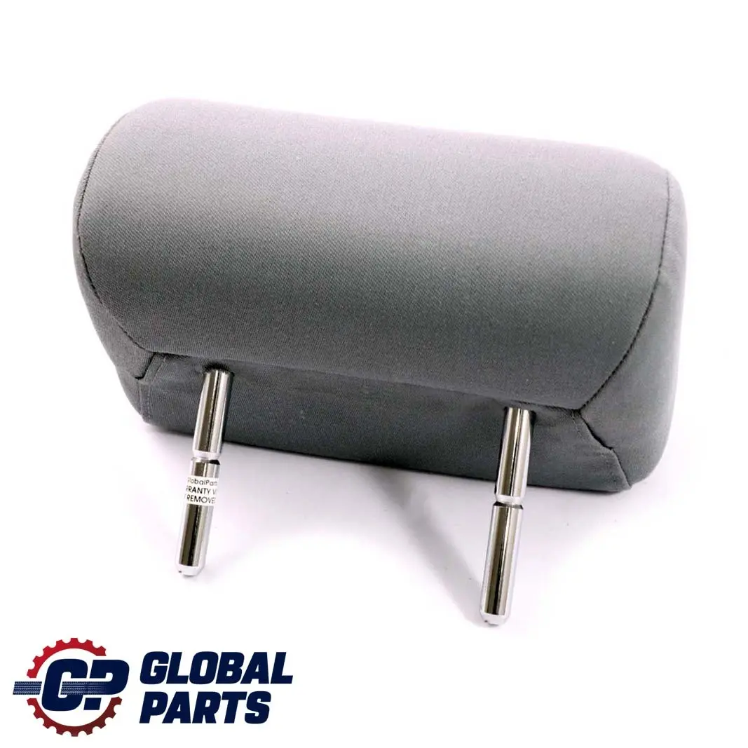 Middle Centre Headrest Cloth Fabric Grey to BMW 3 E46 Saloon Coupe Rear with Part number 7045638 BMW 3 E46 Saloon Coupe Rear Middle Centre Headrest Cloth Fabric Grey - SKU 7045638-1 - Part number 7045638