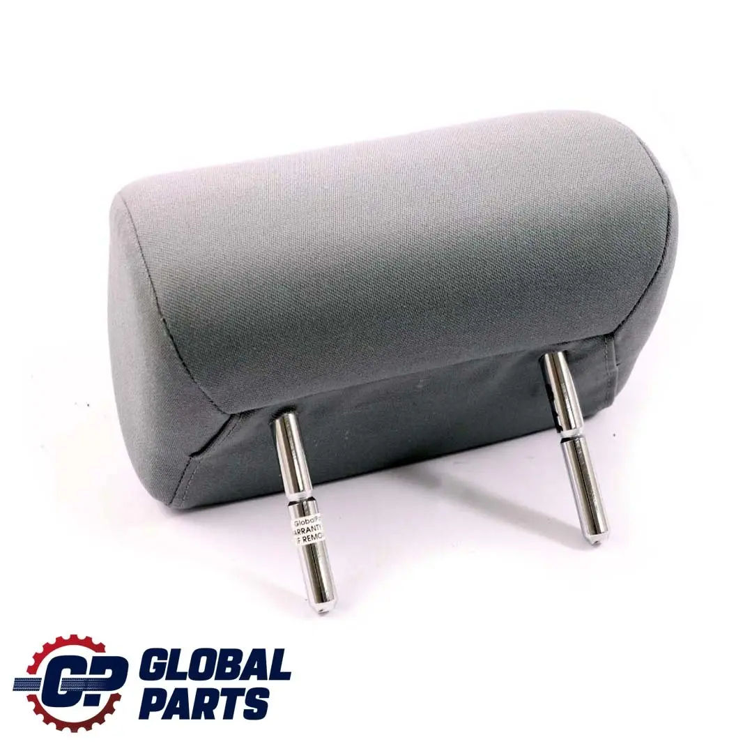 Middle Centre Headrest Cloth Fabric Grey to BMW 3 E46 Saloon Coupe Rear with Part number 7045638 BMW 3 E46 Saloon Coupe Rear Middle Centre Headrest Cloth Fabric Grey - SKU 7045638-1 - Part number 7045638