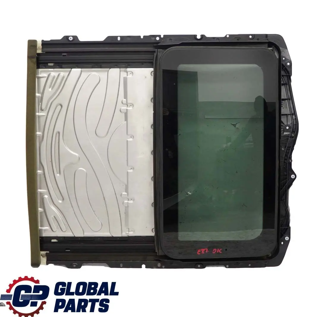 BMW 1 E81 E87 Sliding Tilt Roof Sunroof Sun Roof Frame Glass - SKU 7046142-1 - Part number 7046142