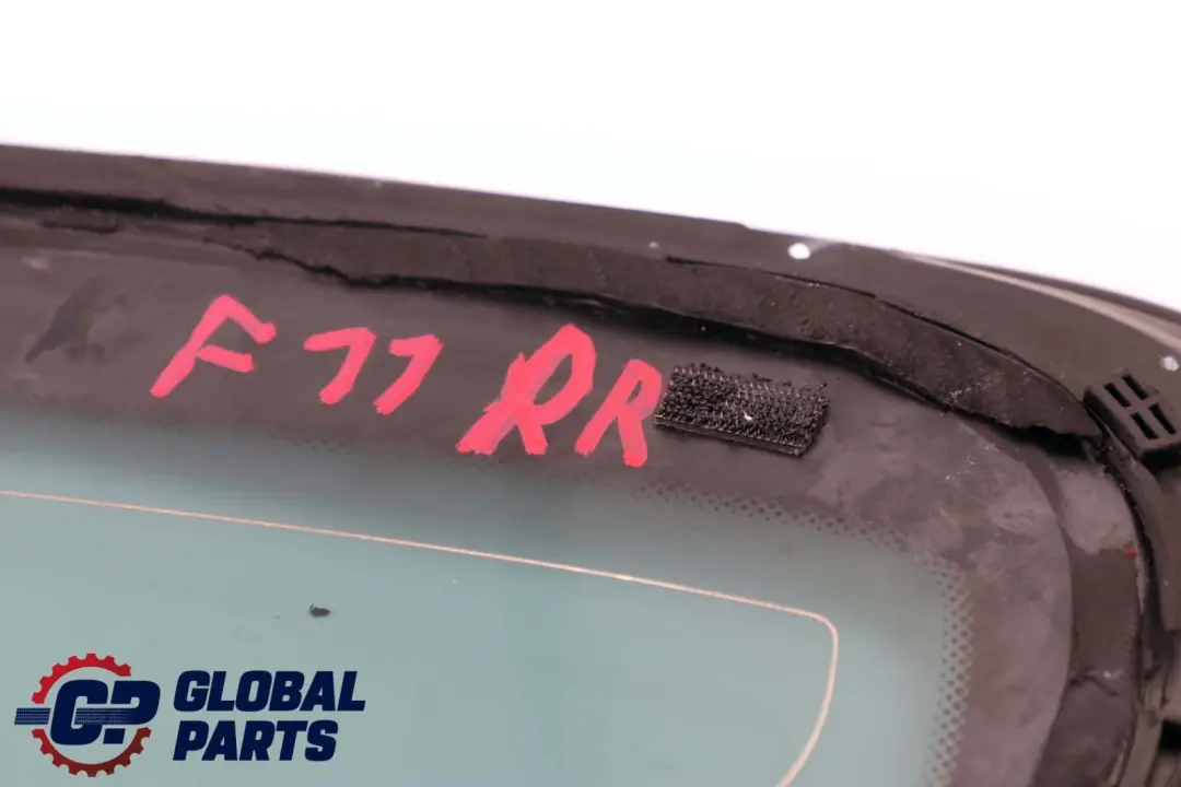 BMW F11 Side Window Black Glass Gasket Rear Right O/S AS3 - SKU 7046272 - Part number 7046272