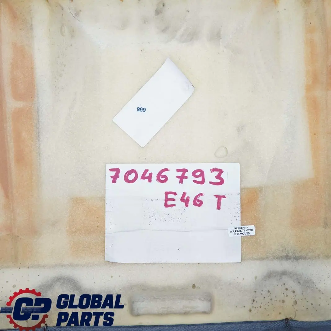 BMW E46 Break Siege Arriere Innenr?cksitzbank Housse Tissu Jacquard Anthracite - SKU 7046793 - Numéro de pièce 7046793
