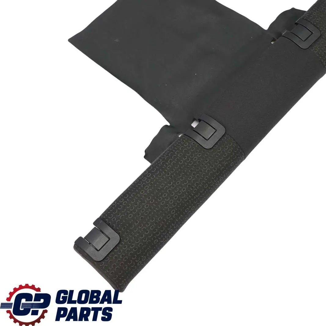 BMW 3 E46 Kombi Touring Rücksitz Leiste Bezug Isofix Schwarz Stoff Jacquard - SKU 7046799 - Teilenummer 7046799