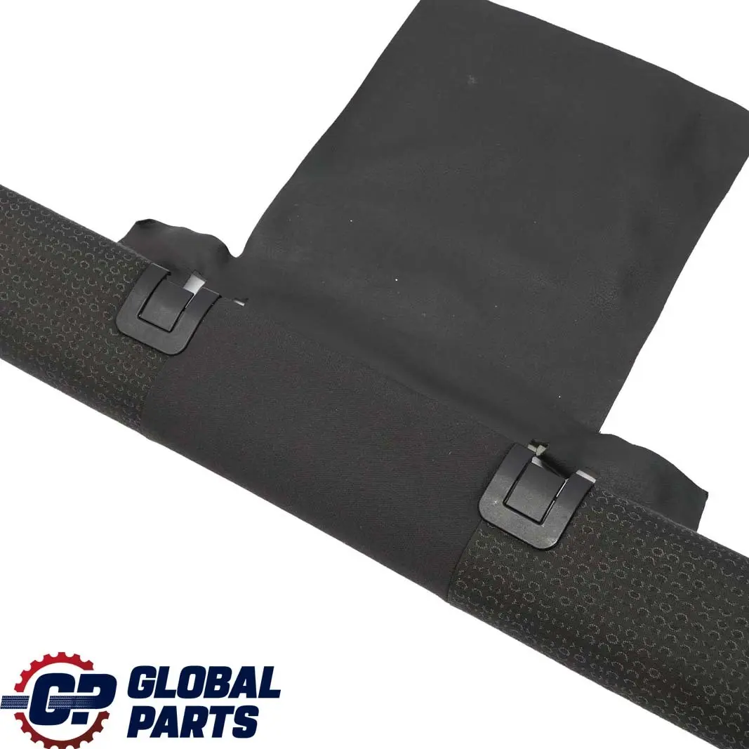 BMW 3 E46 Kombi Touring Rücksitz Leiste Bezug Isofix Schwarz Stoff Jacquard - SKU 7046799 - Teilenummer 7046799