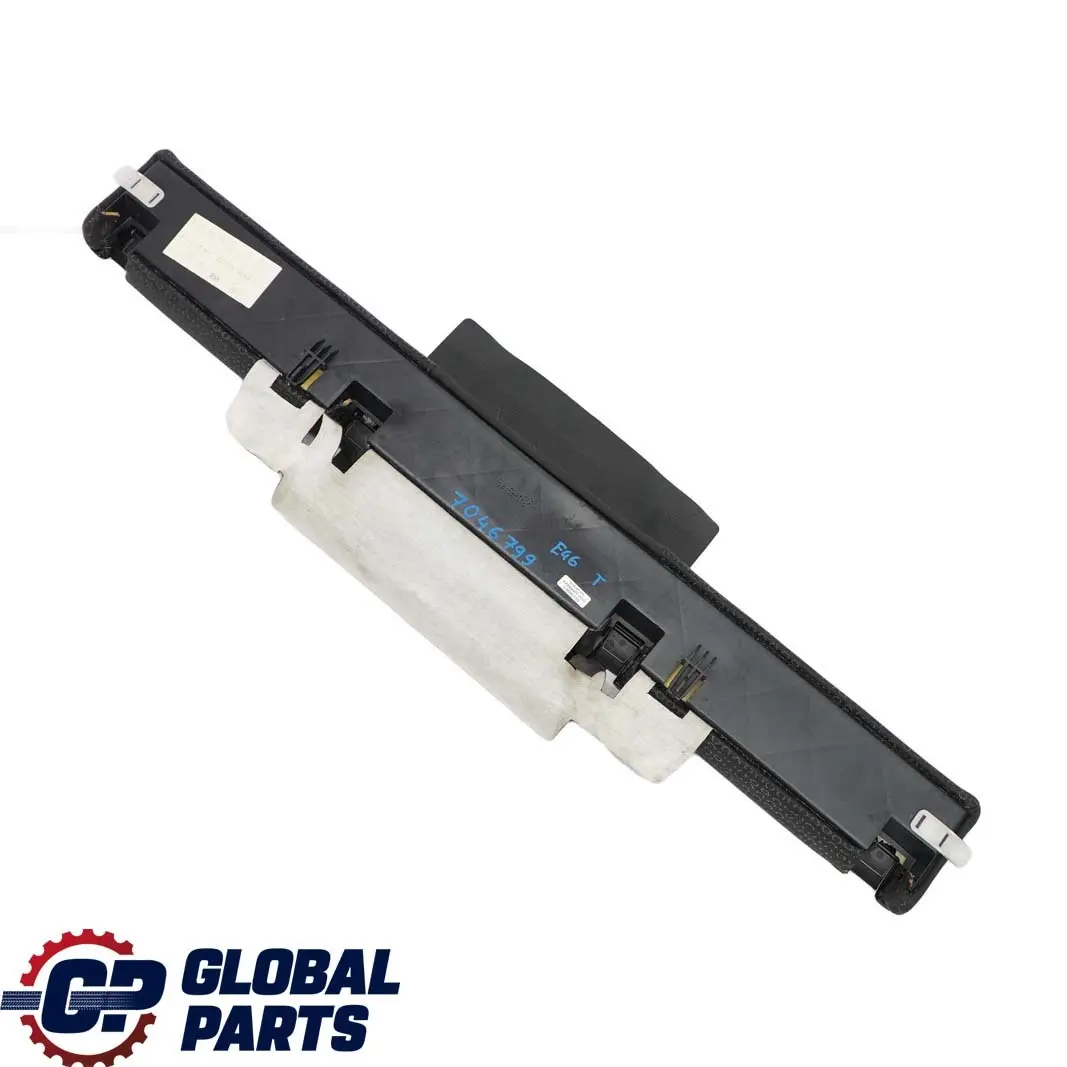 BMW 3 E46 Kombi Touring Rücksitz Leiste Bezug Isofix Schwarz Stoff Jacquard - SKU 7046799 - Teilenummer 7046799