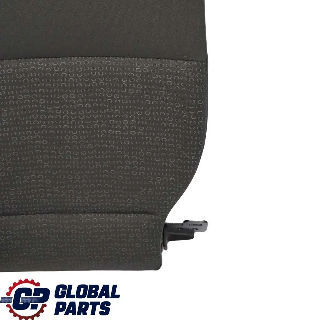 BMW 3 E46 Kombi Touring Rücksitz Lehne Bezug Links Stoff Jacquard Anthrazit - SKU 7046802 - Teilenummer 7046802