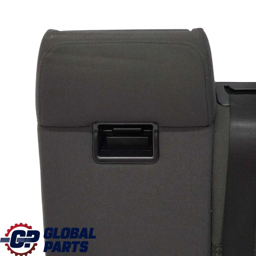 BMW 3 E46 Kombi Touring Rücksitz Lehne Bezug Links Stoff Jacquard Anthrazit - SKU 7046802 - Teilenummer 7046802
