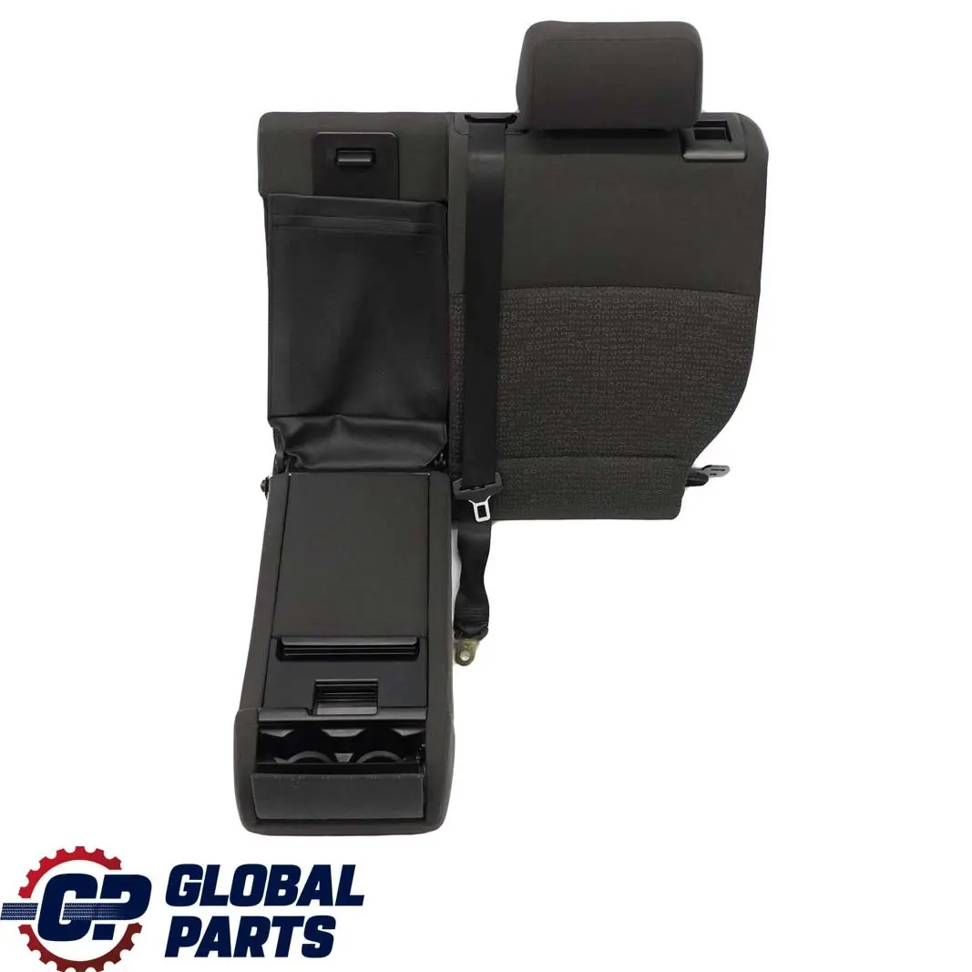 BMW 3 E46 Kombi Touring Rücksitz Lehne Bezug Links Stoff Jacquard Anthrazit - SKU 7046802 - Teilenummer 7046802